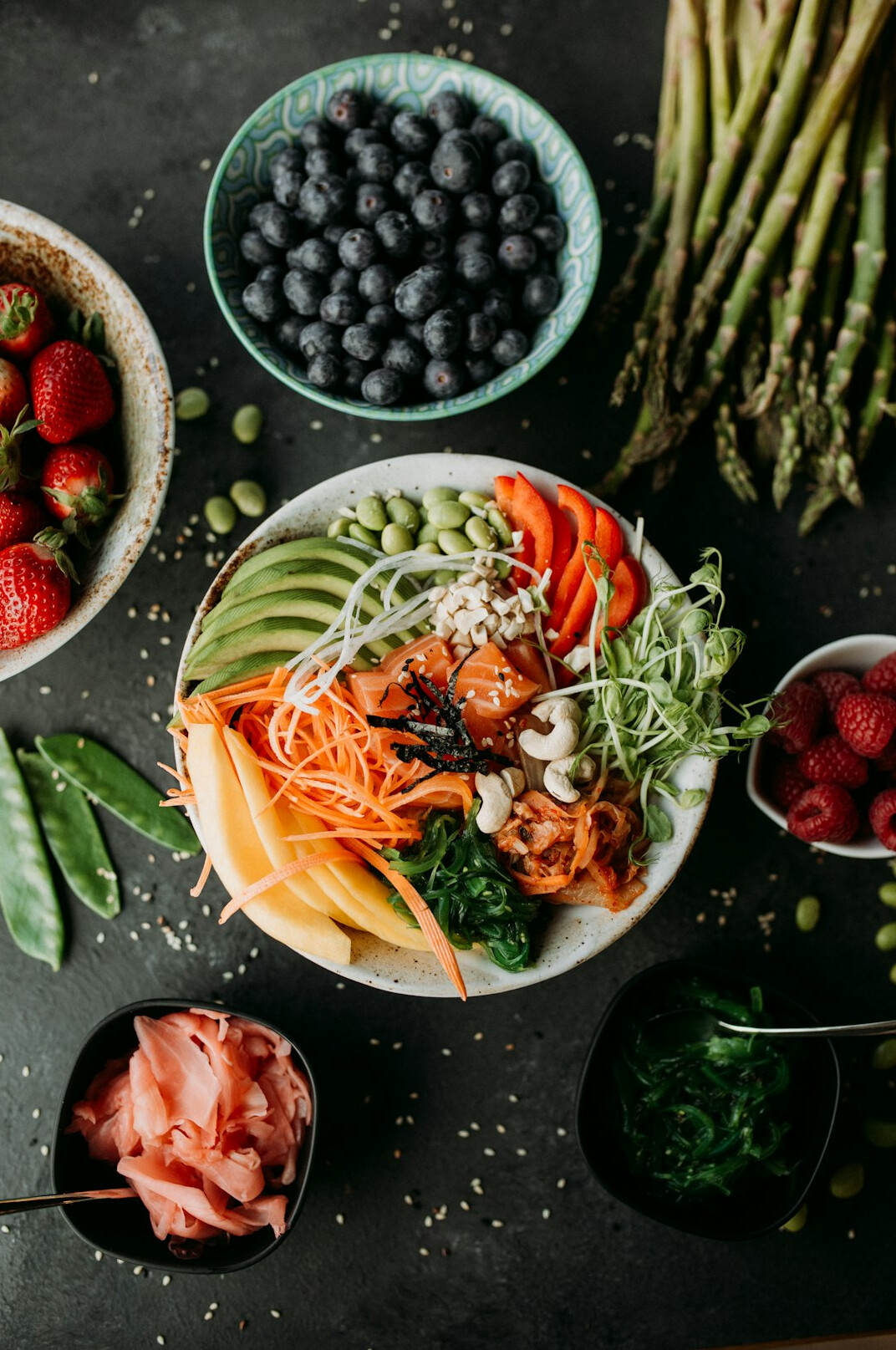 Fresh healthy meal prepared for corporate wellness program